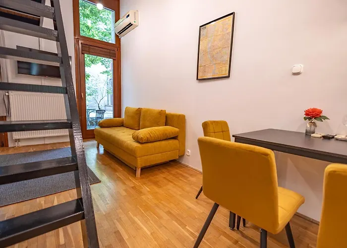 公寓 Mooki Loft&garden In Sohobudapest