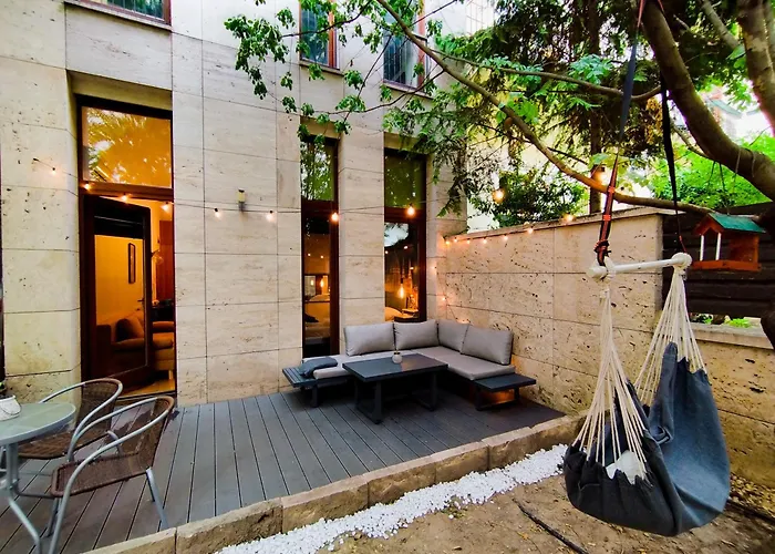 公寓 Mooki Loft&garden In Sohobudapest 布达佩斯